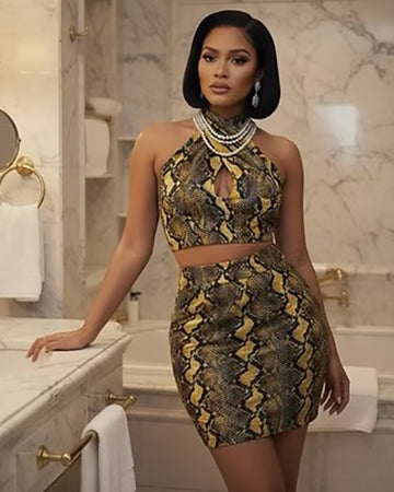 Show Out Skirt Set